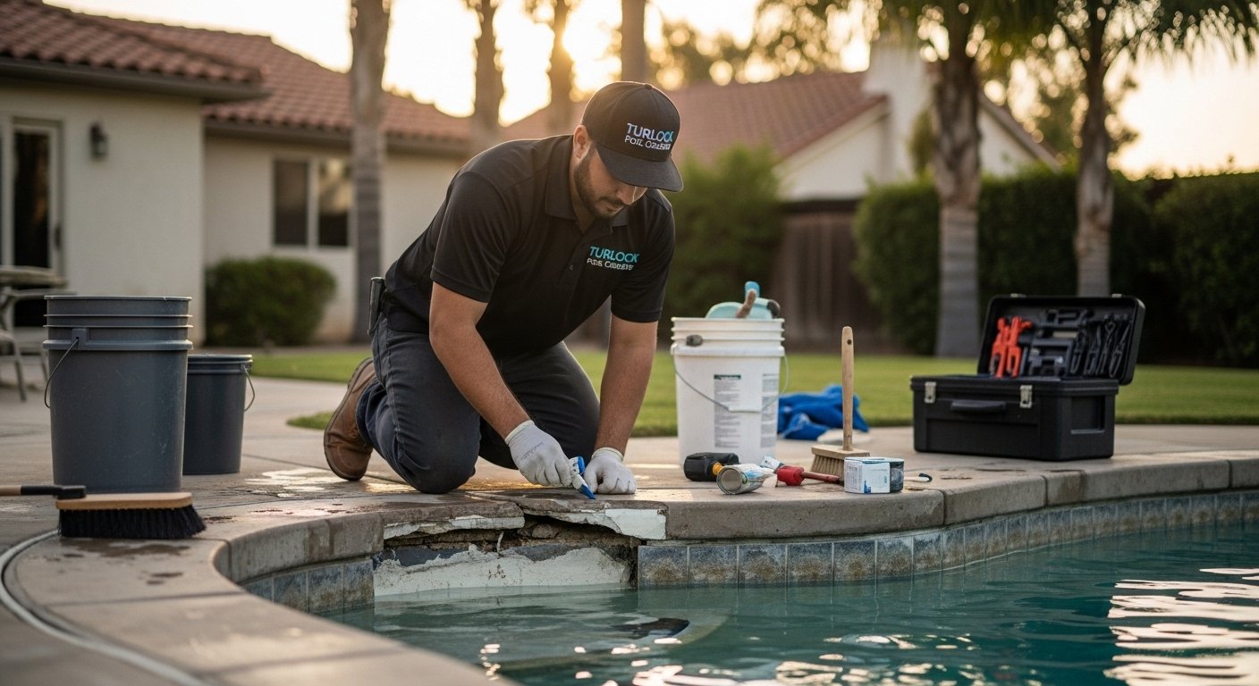 Emergency pool equipment repair in Turlock, CA