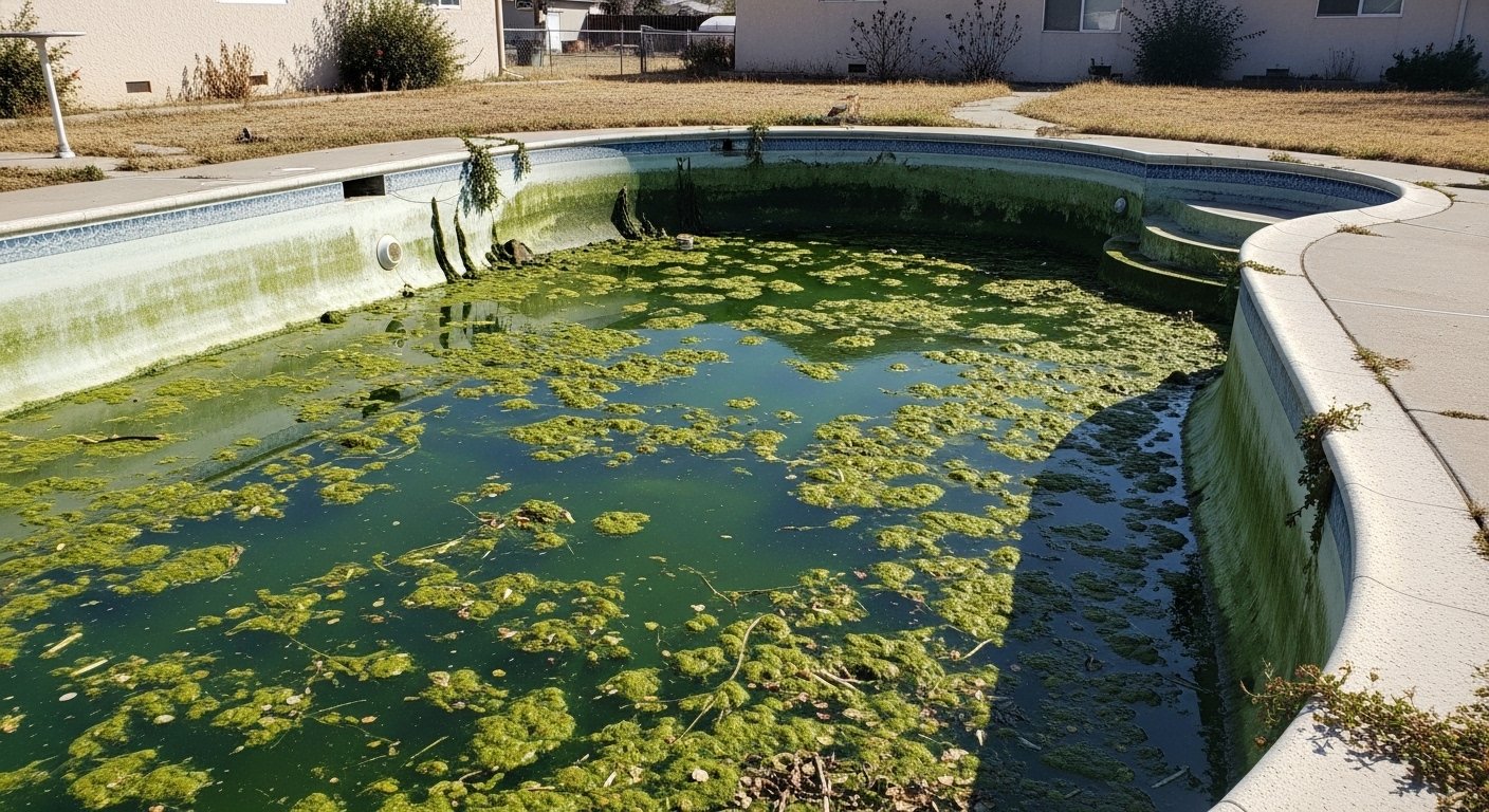 Pool Algae Problem symptom image