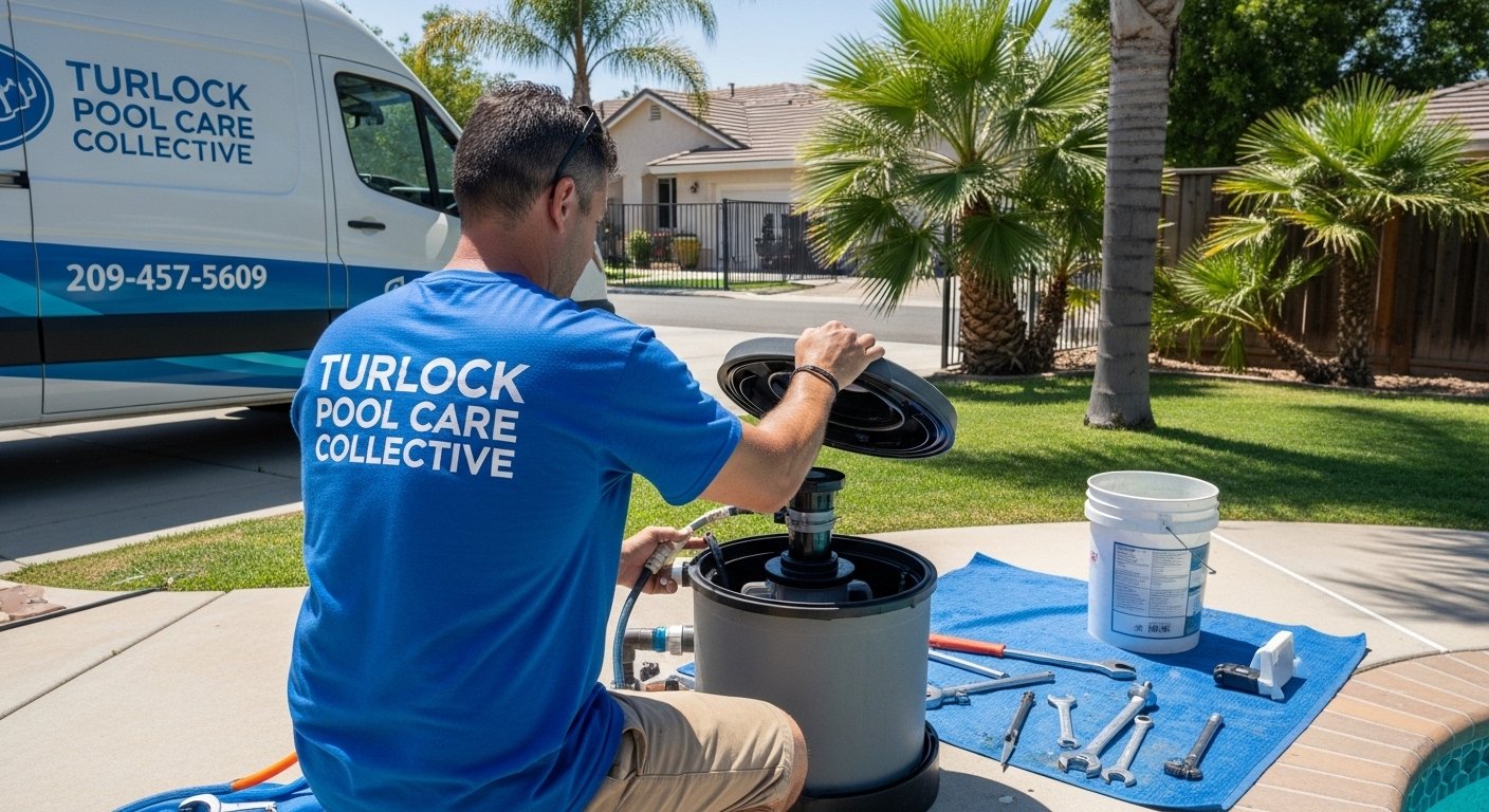 Pool Filter Repair in Turlock, CA