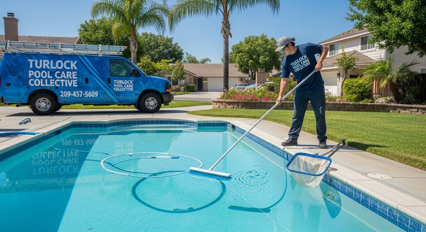 Pool Service in Riverbank, CA