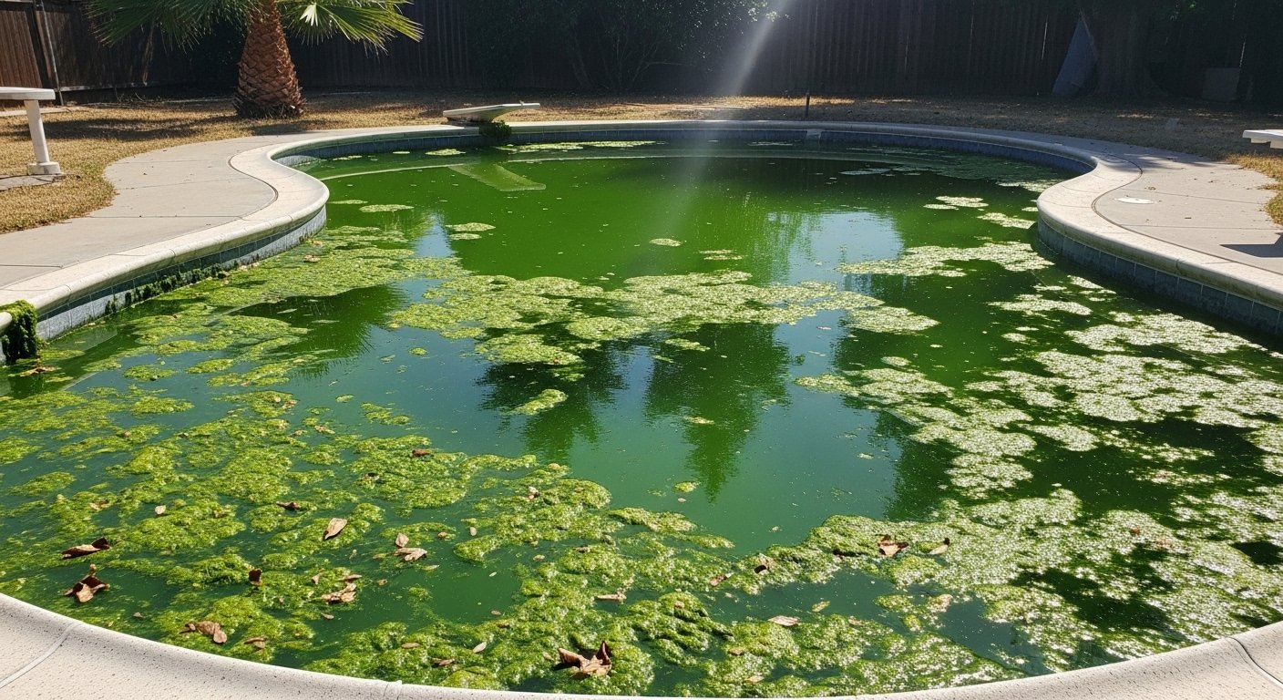 Why Pools Turn Green Faster in Central Valley Heat
